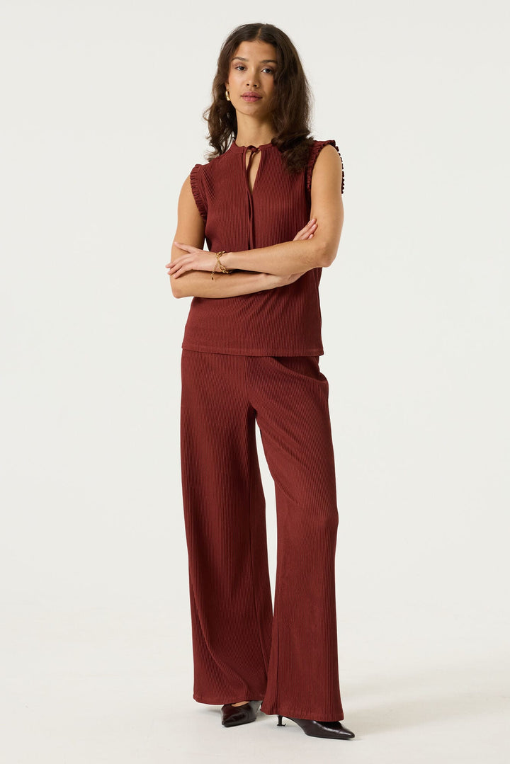 Garcia woman S260113 lange broek brique – dames