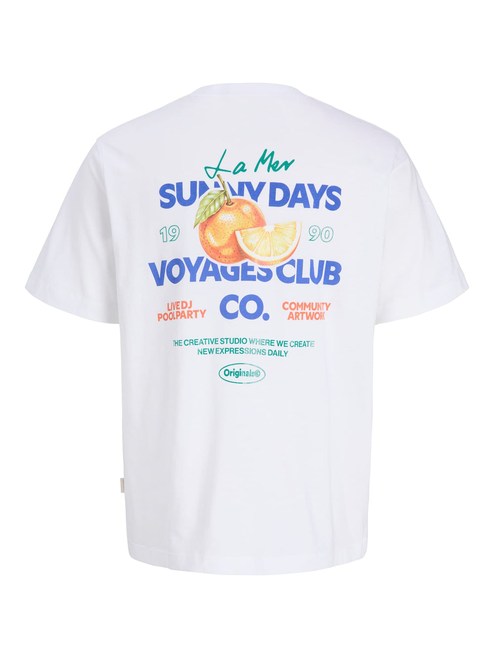 Jack & Jones Kids T-shirt Riviera – jongens - Wit