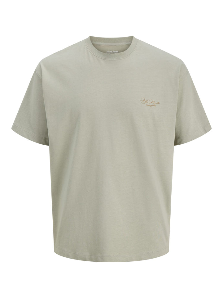 Jack & Jones t-shirt k/m olijf – Sanremo