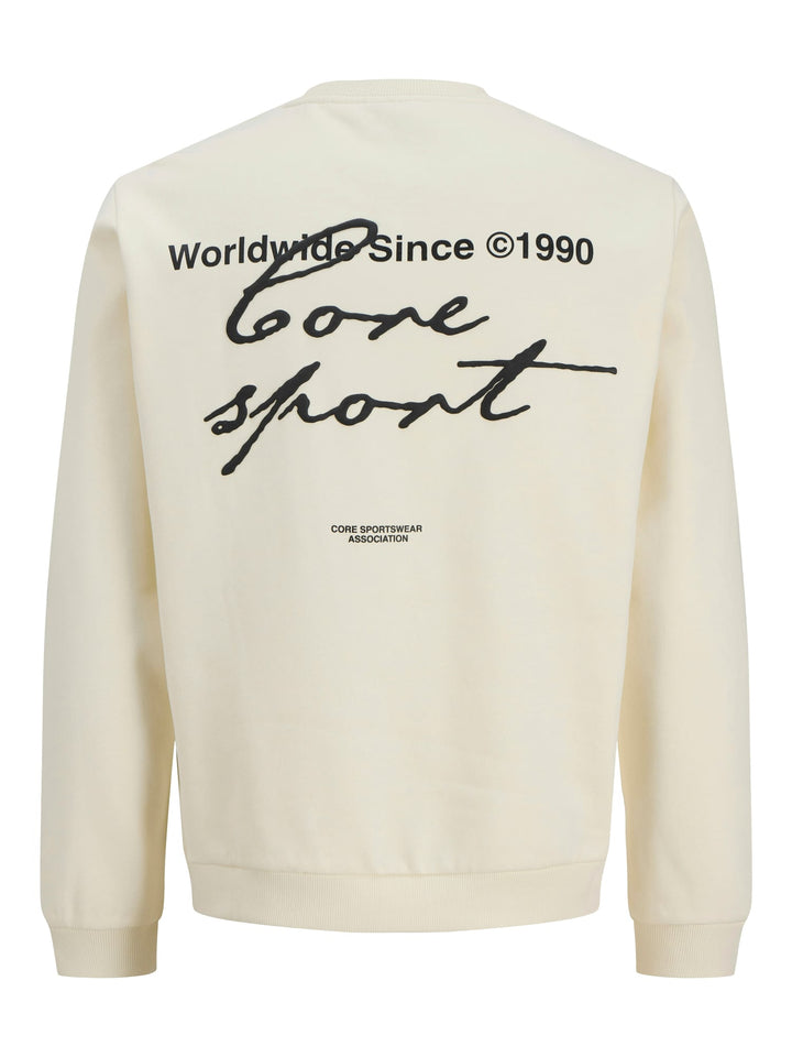 Jack & Jones Dust sweatshirt off-white – heren
