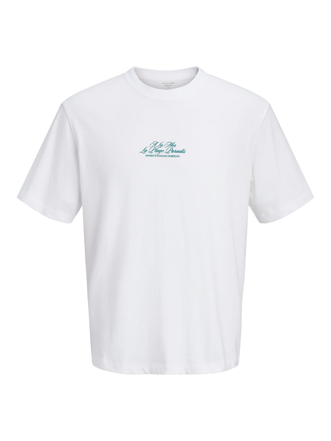 Jack & Jones Kids T-shirt JORCASSIS – jongens - Wit Dessin