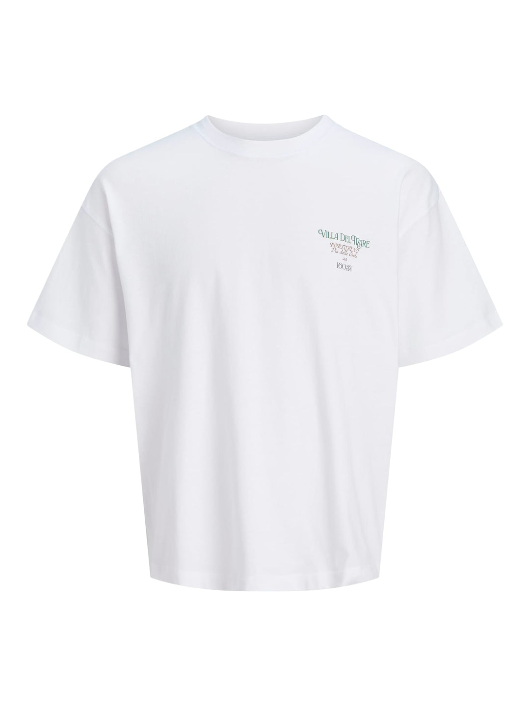 Jack & Jones 12296080 T-shirt wit dessin – heren