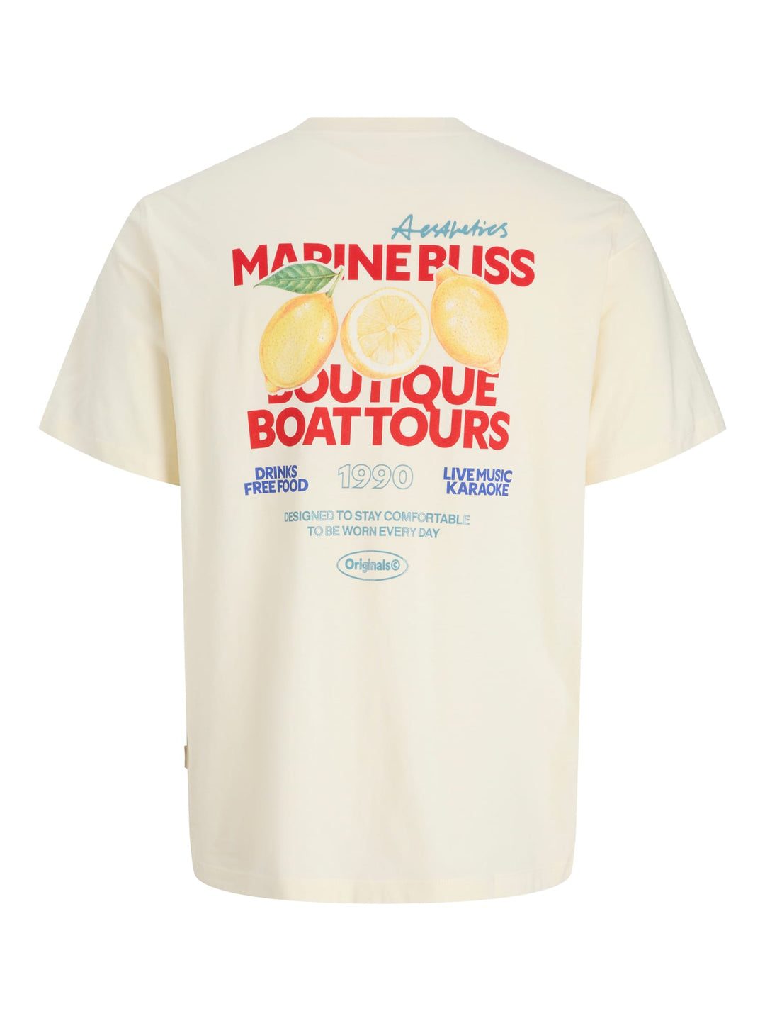 Jack & Jones Kids T-shirt ecru – jongens