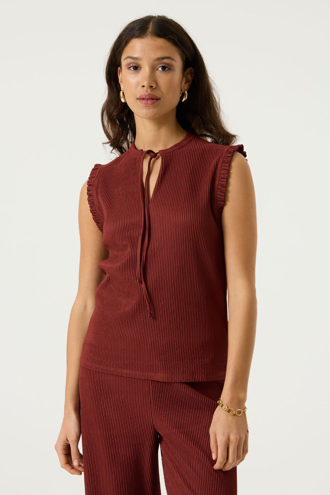 Garcia woman S260020 top brique – dames