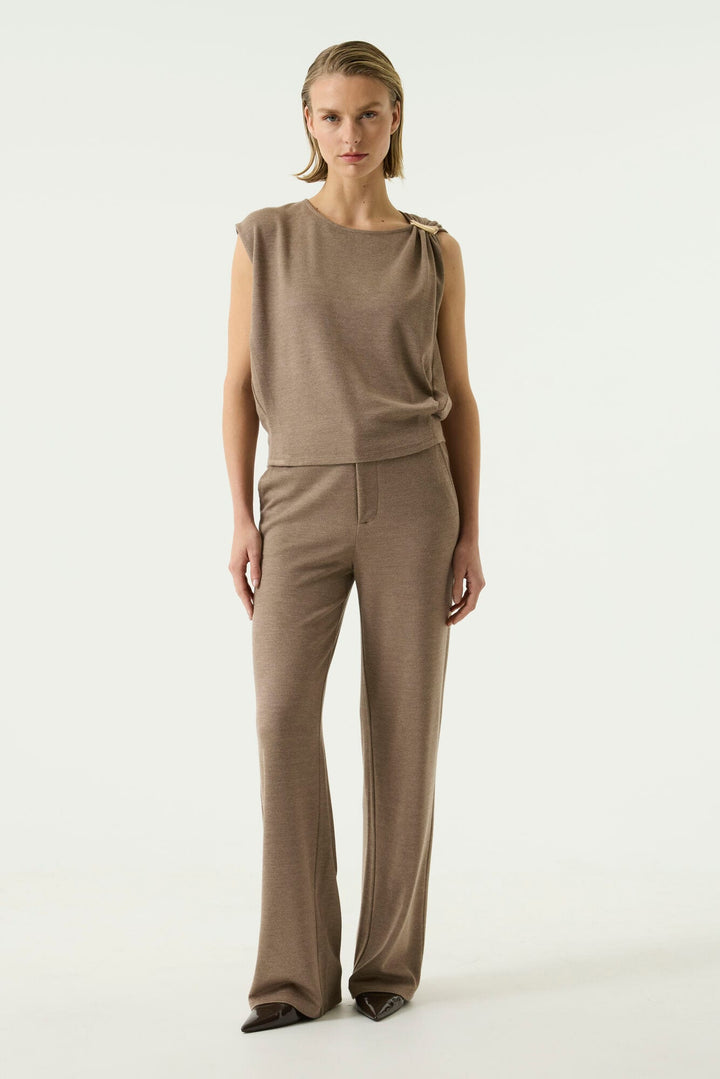 Garcia woman S260002 top taupe – dames