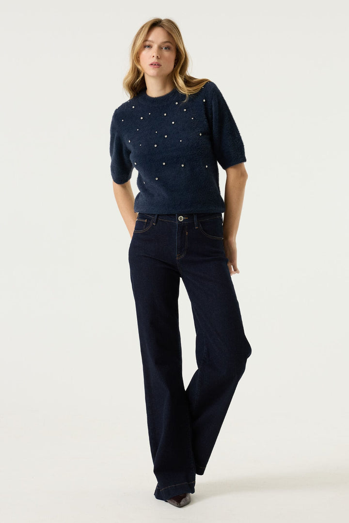 Garcia woman U260041 trui dames navy