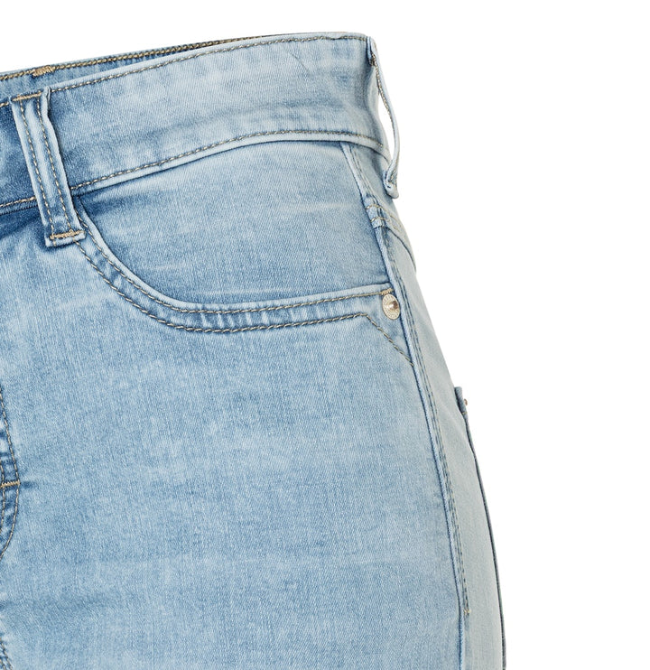 MAC women 5441 dream wide jeans loose fit – dames - Blue Denim - L34