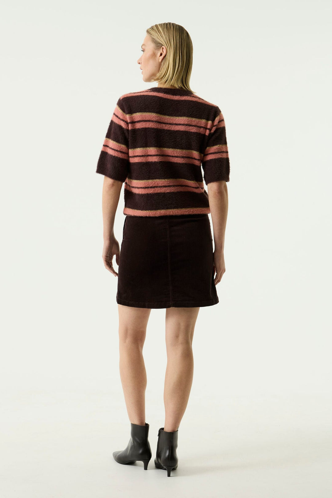 Garcia woman trui dames bruin dessin – T260245