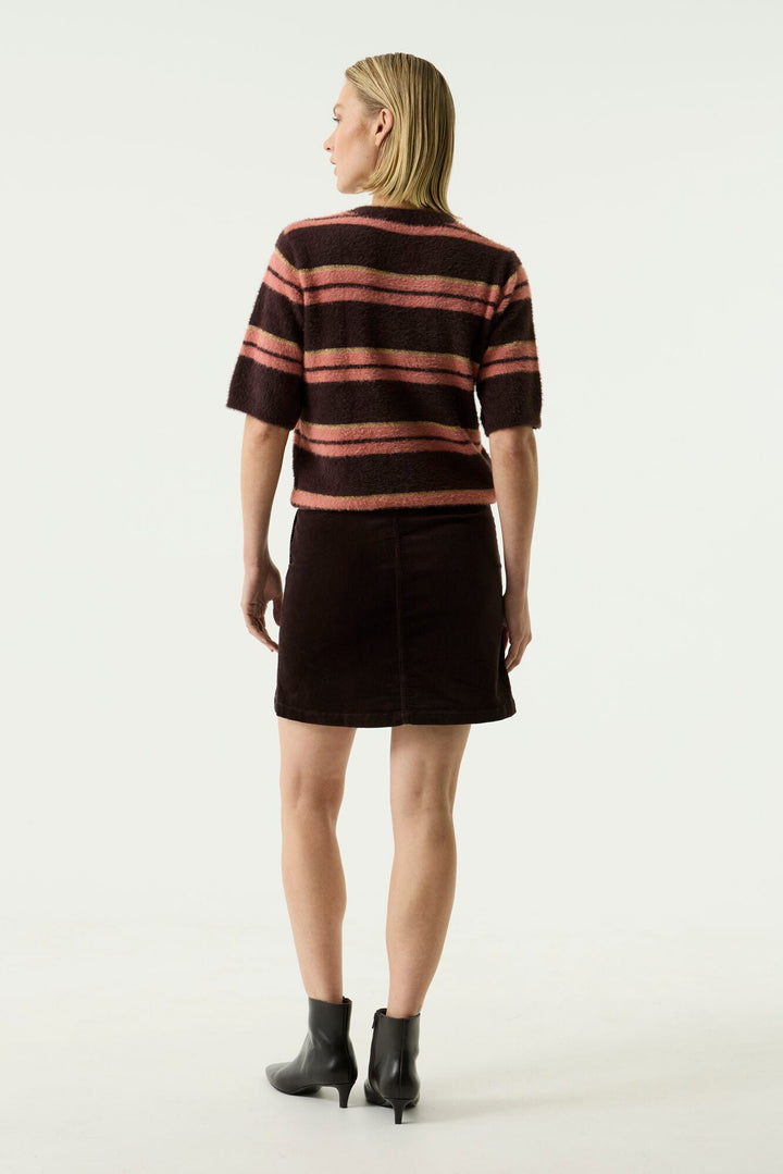 Garcia woman trui dames bruin dessin – T260245