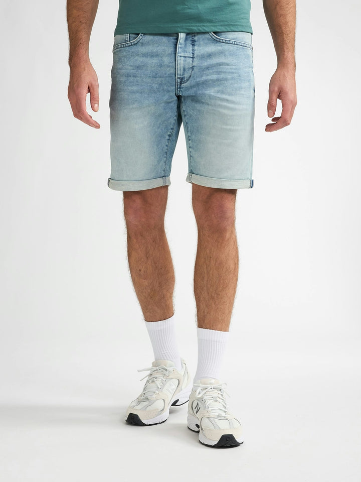 Petrol men denim shorts – heren - Blue Denim
