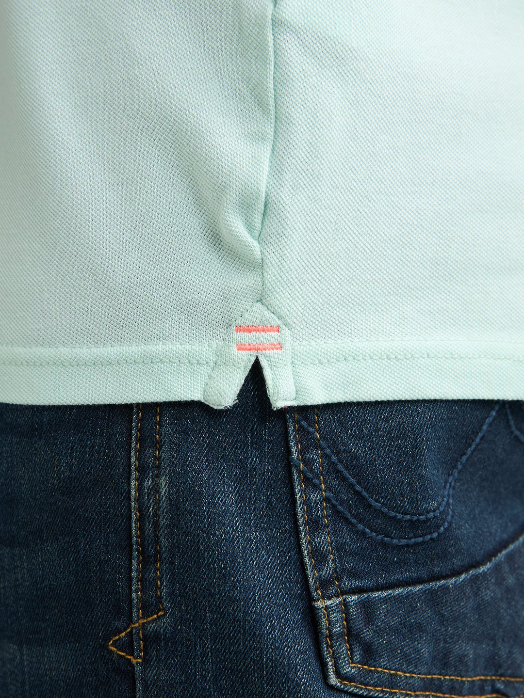 Petrol men M-ROS-POL003 polo mint – heren