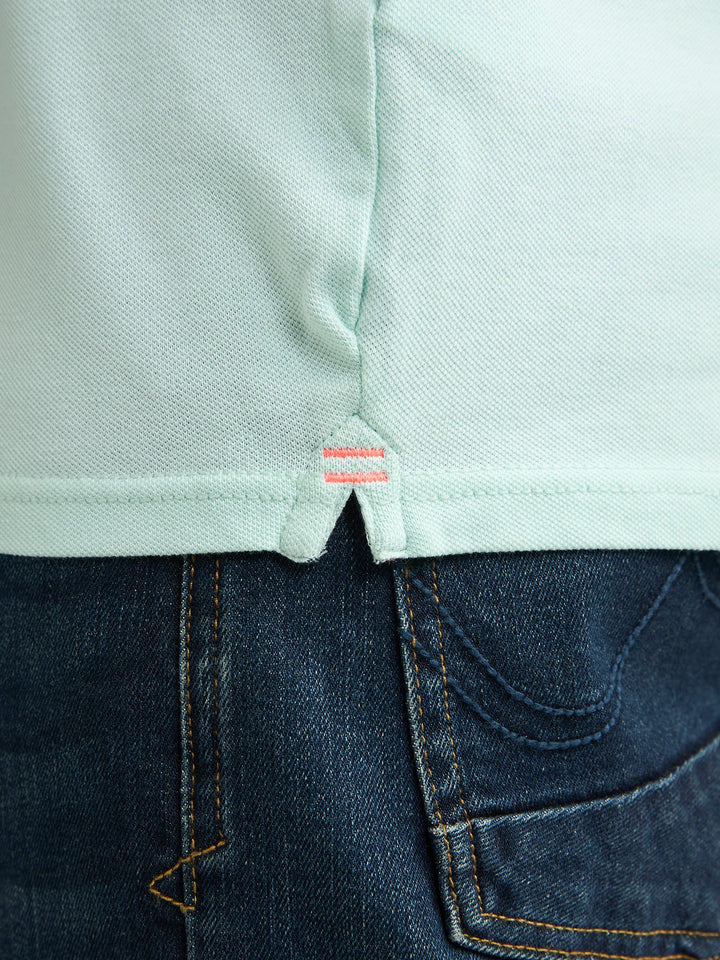 Petrol men M-ROS-POL003 polo mint – heren