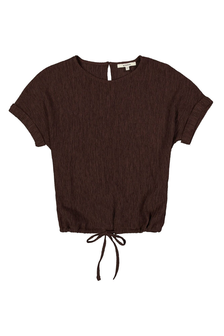 Garcia woman Z0073 top k/m bruin – dames