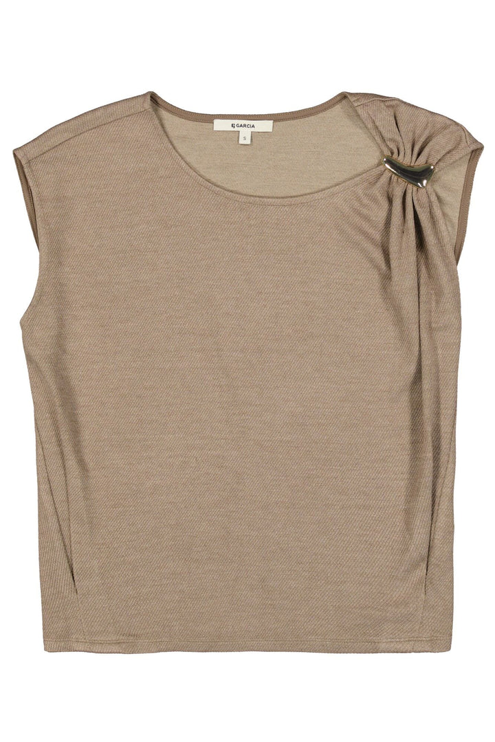 Garcia woman S260002 top taupe – dames