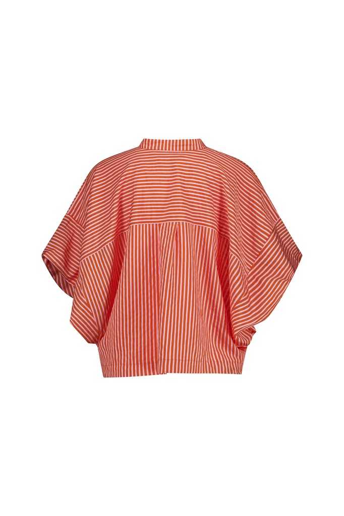 Studio Anneloes Laureen blouse oranje dessin – dames