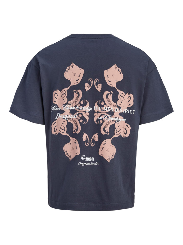 Jack & Jones T-shirt k/m heren antraciet – Montauk