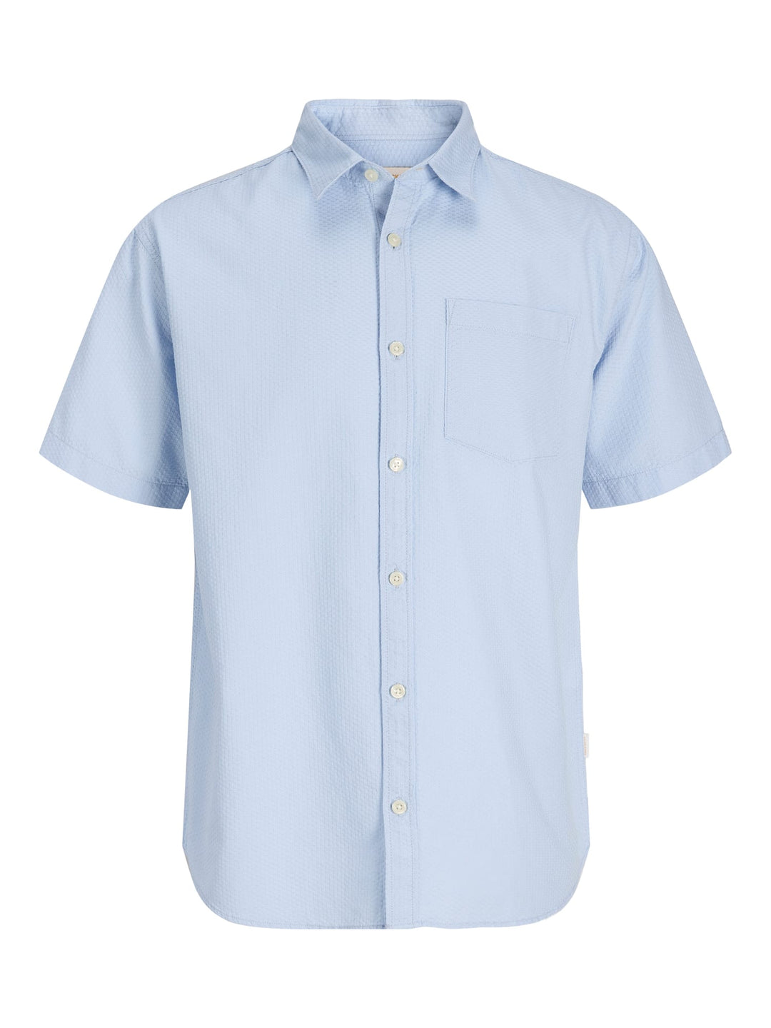 Jack & Jones 12291439 Nantucket overhemd l/m lichtblauw