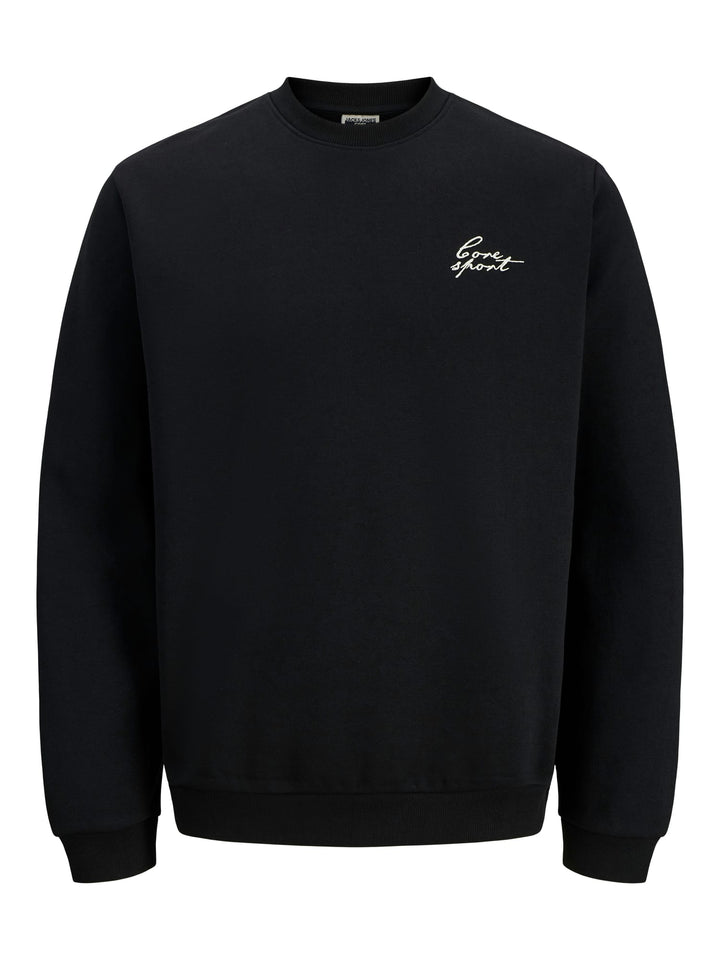 Jack & Jones 12299521 Dust sweatshirt zwart – heren