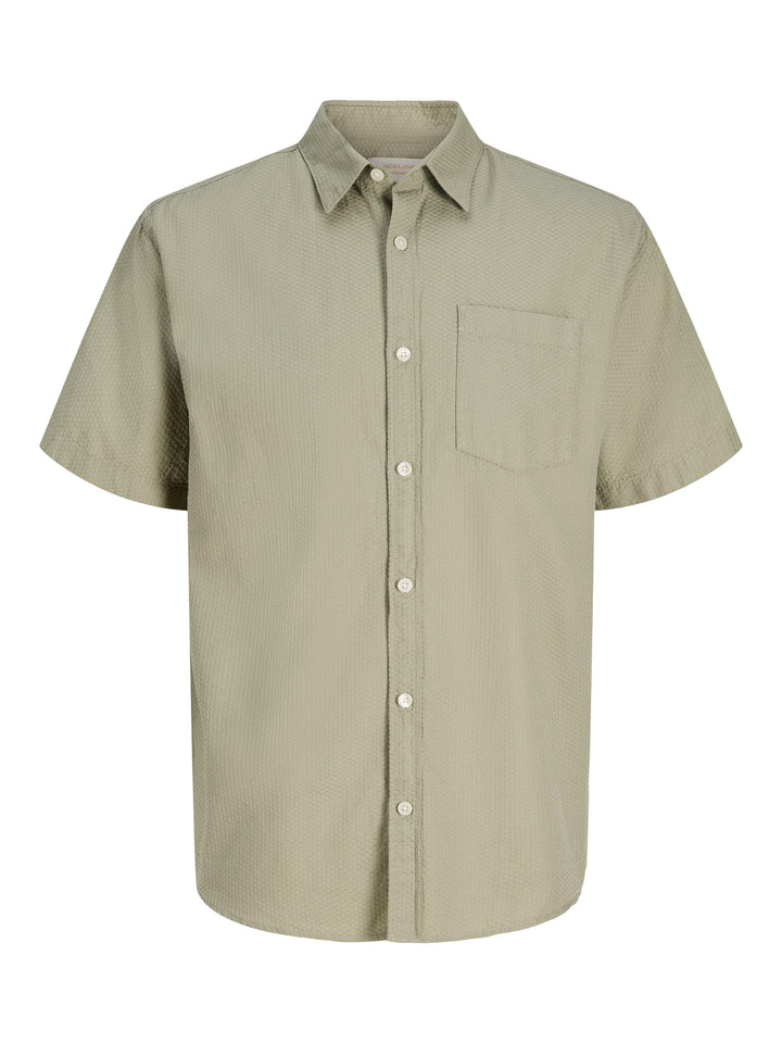 Jack & Jones nantucket overhemd l/m olijf – heren