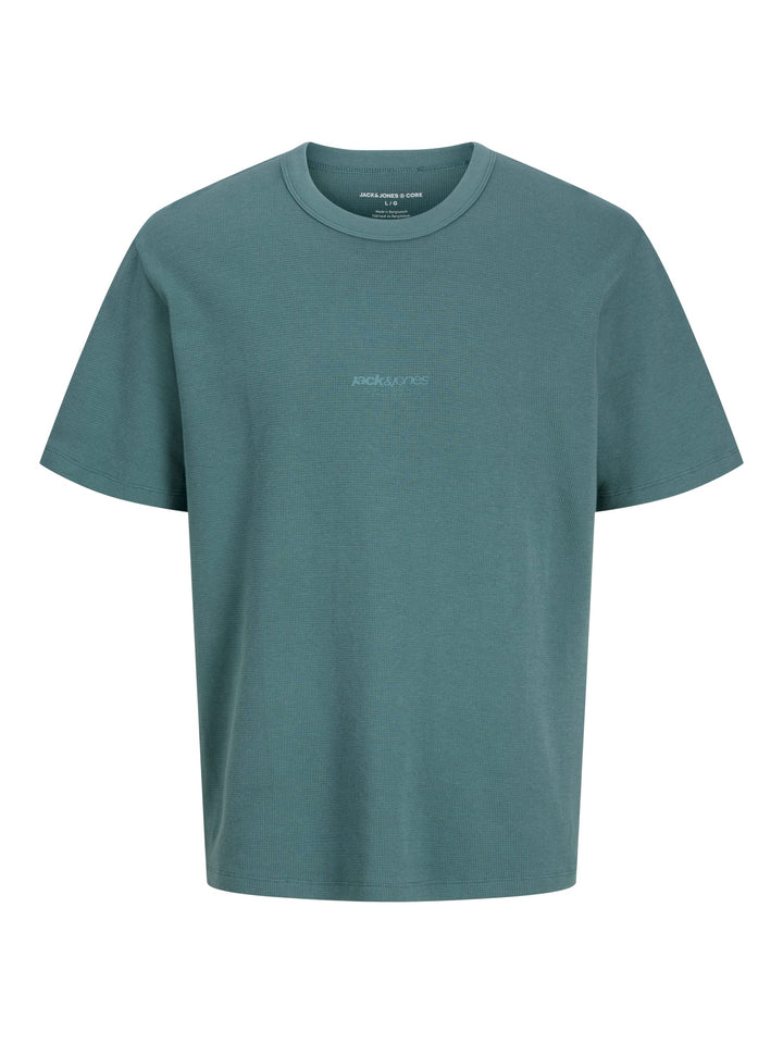 Jack & Jones JCOCLUB STRUCTURE TEE oud groen – heren t-shirt