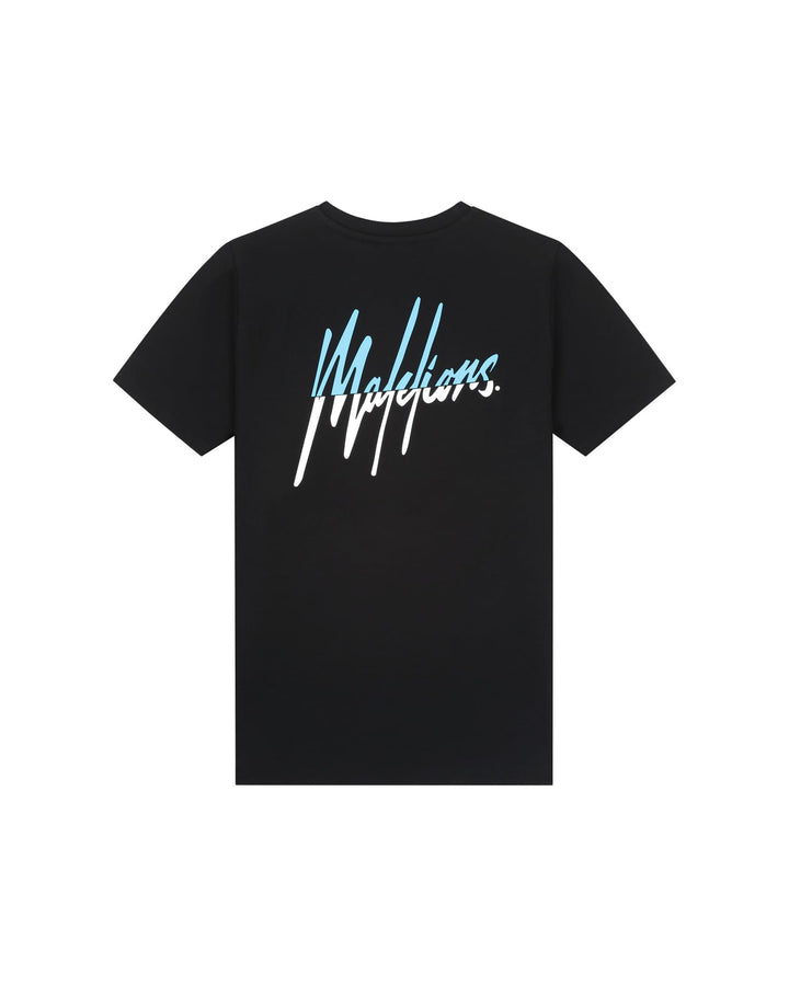Malelions Boys T-shirt zwart dessin – jongens