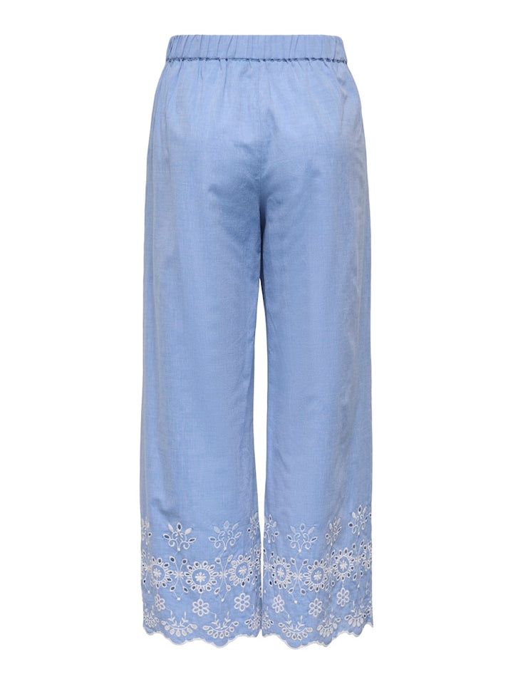 Jacqueline de Yong 15365964 Marina lange broek lichtblauw