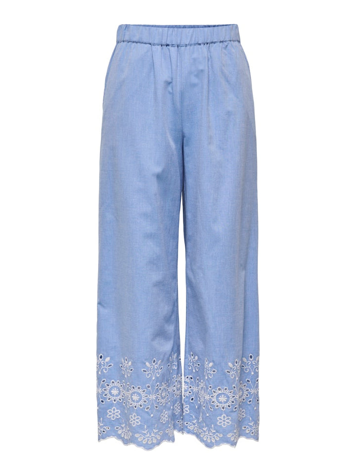 Jacqueline de Yong 15365964 Marina lange broek lichtblauw