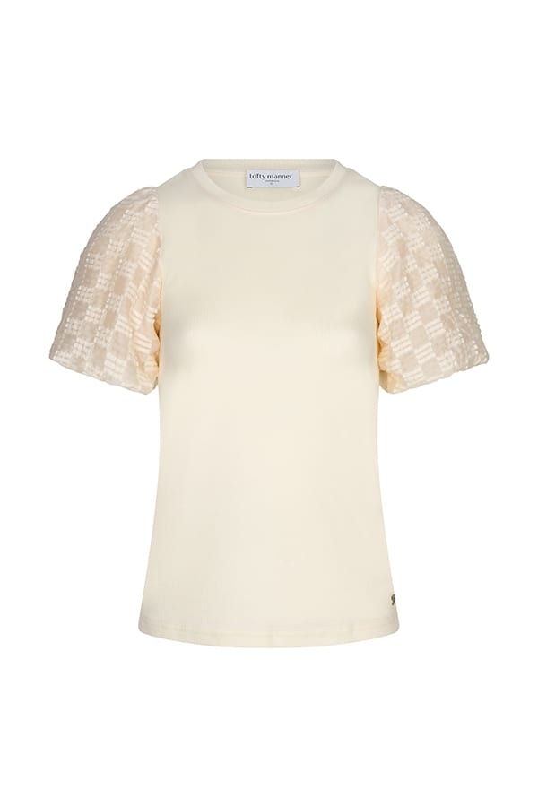 Lofty Manner RH11.1 Top Haya - Off-white dames top