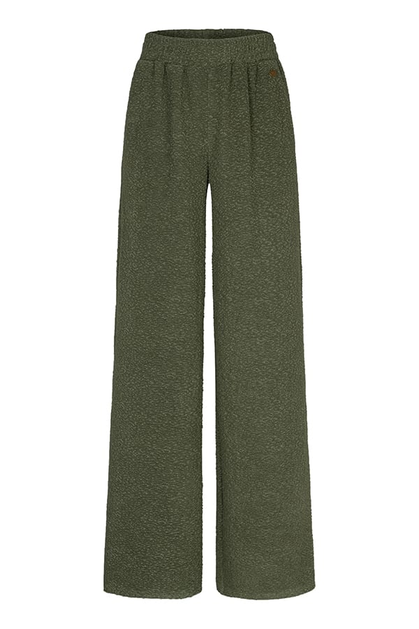 Lofty Manner RH87 - Pant Mea - Mid Rise Rel – dames lange broek - Army