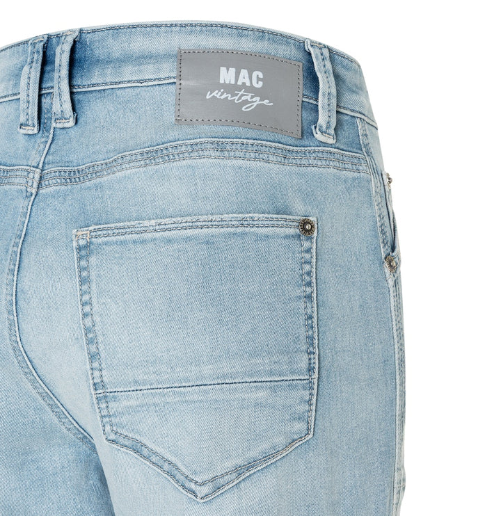 MAC IOWA Baggy jeans blauw denim – dames - Blue Denim