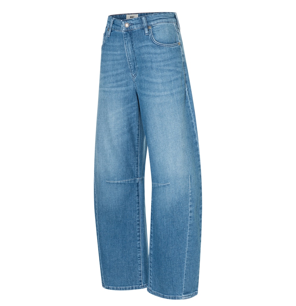 MAC jeans loose fit dames blauw denim - 3123/90 0333L - Blue Denim