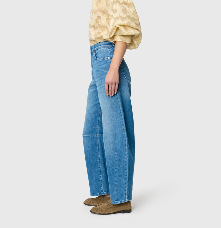 MAC jeans loose fit dames blauw denim - 3123/90 0333L - Blue Denim