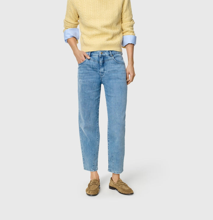 MAC jeans low croth-baggy fit dames – blue denim