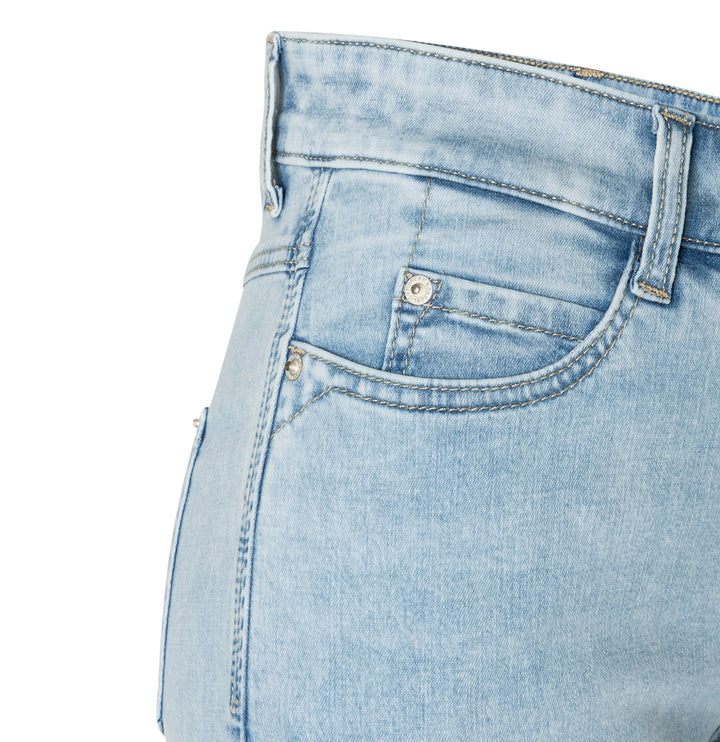 MAC women 5441 dream wide jeans loose fit – dames - Blue Denim - L34