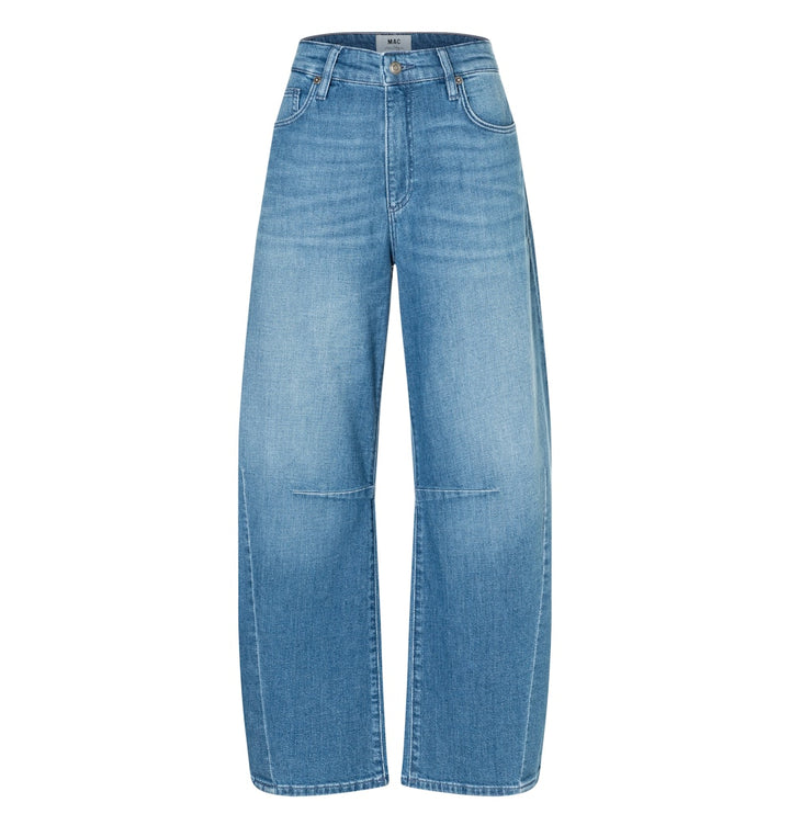 MAC jeans loose fit dames blauw denim - 3123/90 0333L - Blue Denim
