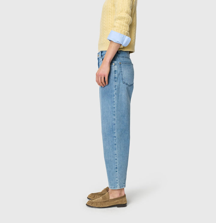 MAC jeans low croth-baggy fit dames – blue denim