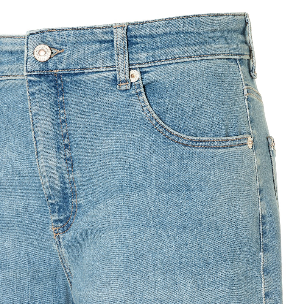 MAC jeans low croth-baggy fit dames – blue denim
