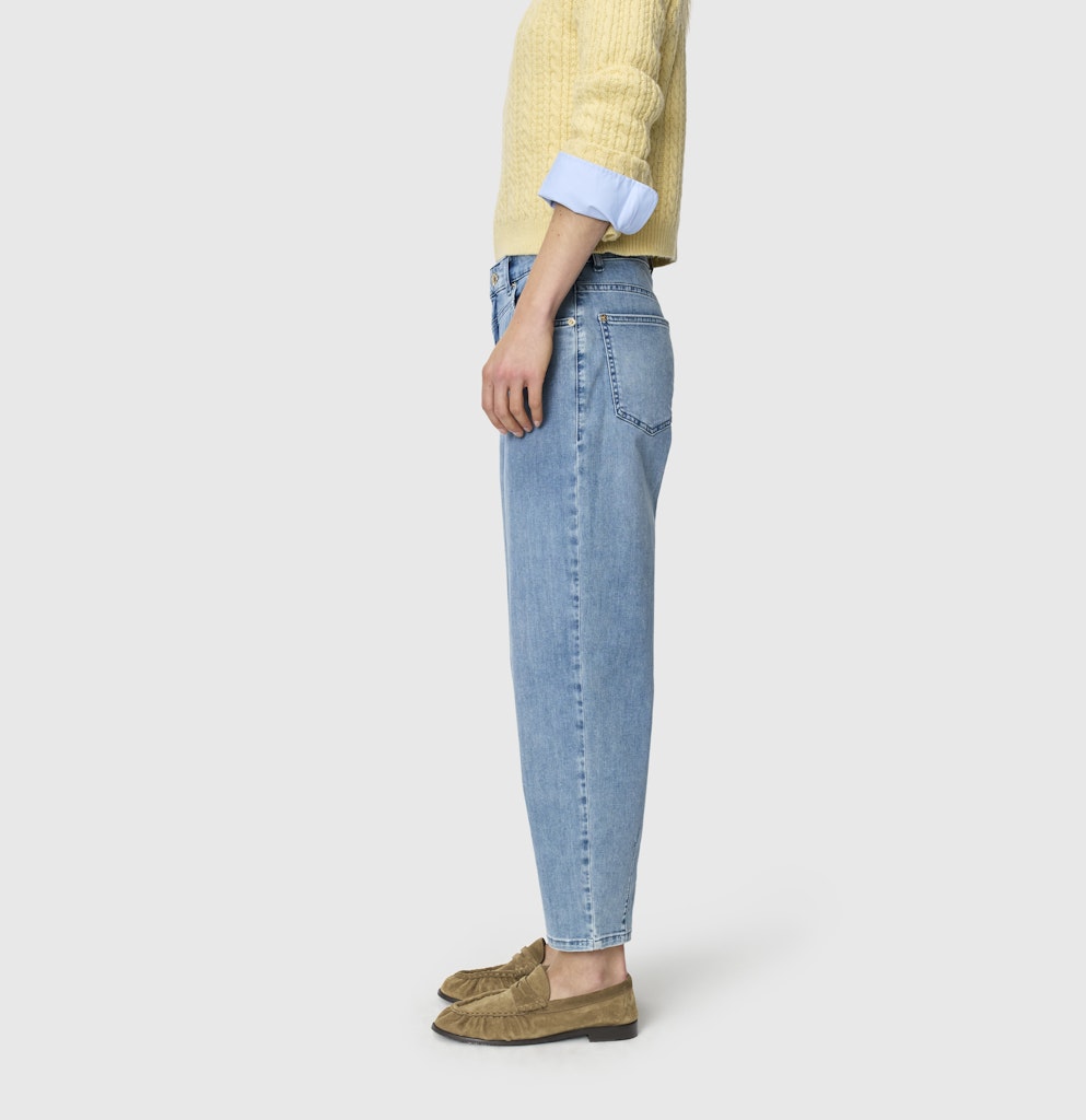 MAC jeans low croth-baggy fit dames – blue denim