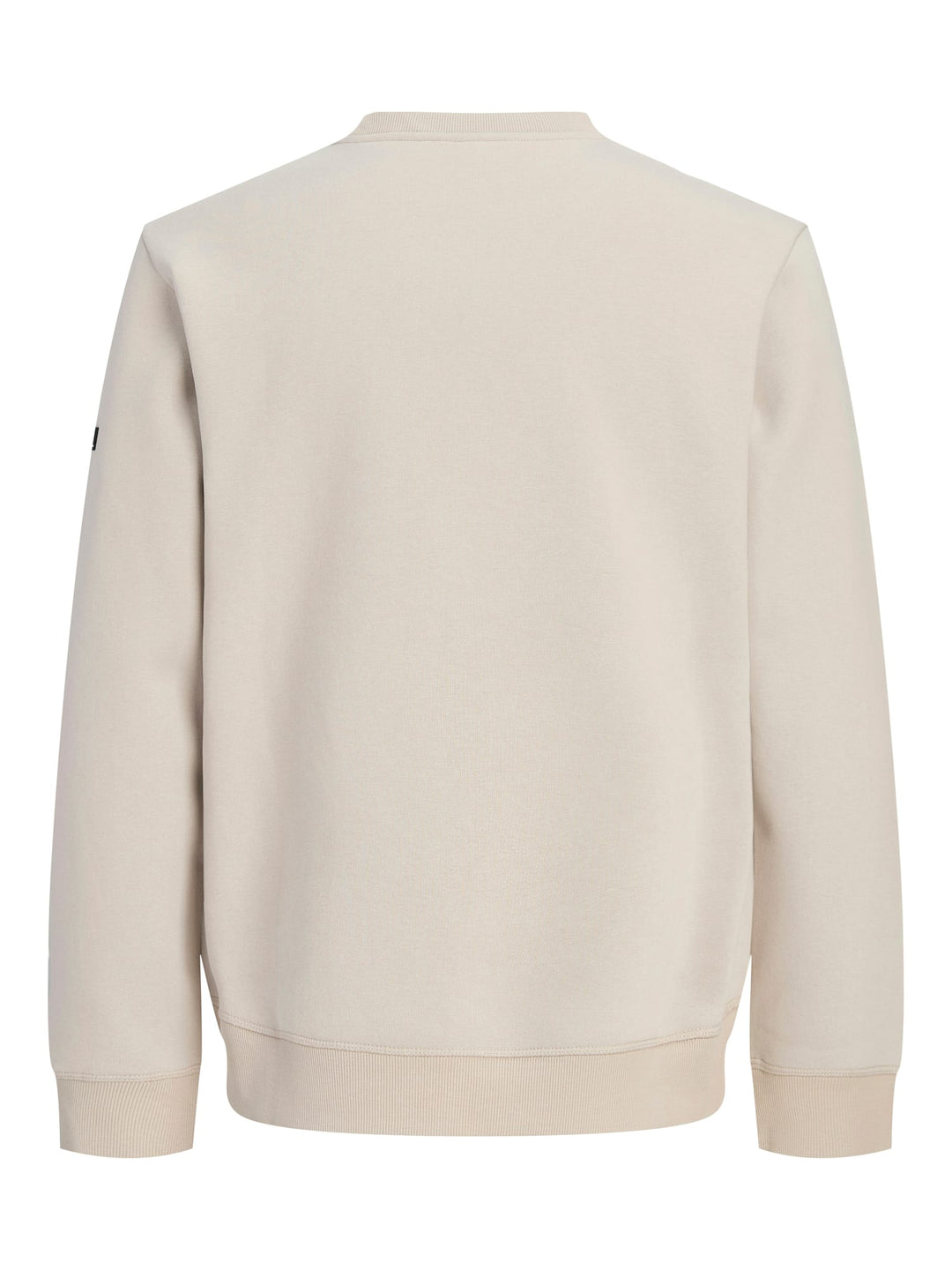Jack & Jones JCOFUSION SWEAT BADGE CREW NECK – sweater heren - Zand
