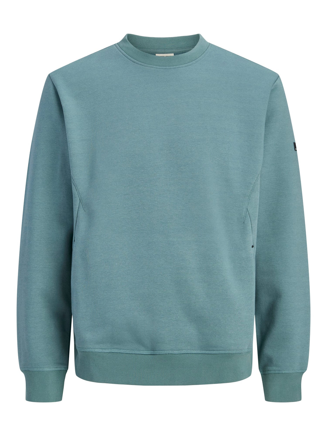 Jack & Jones JCOFUSION SWEAT BADGE CREW NECK – heren - Oud Groen