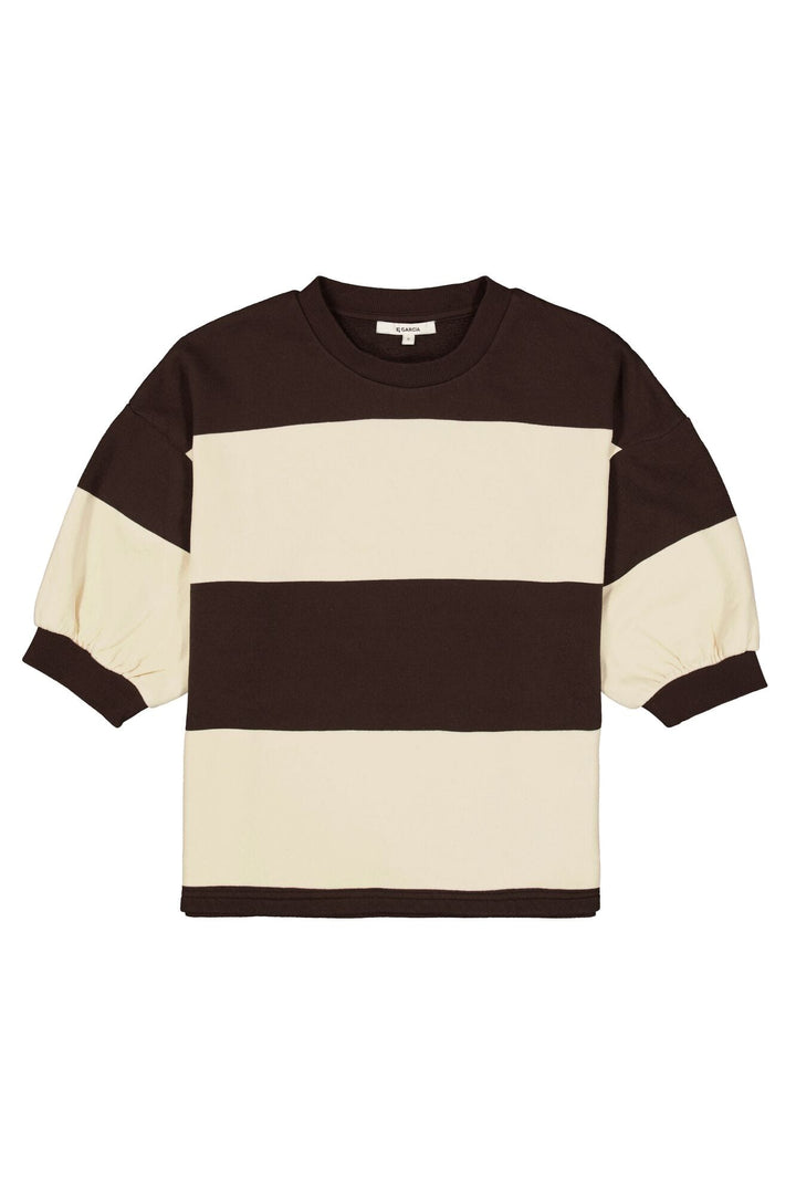 Garcia woman T260261 sweater dames bruin dessin