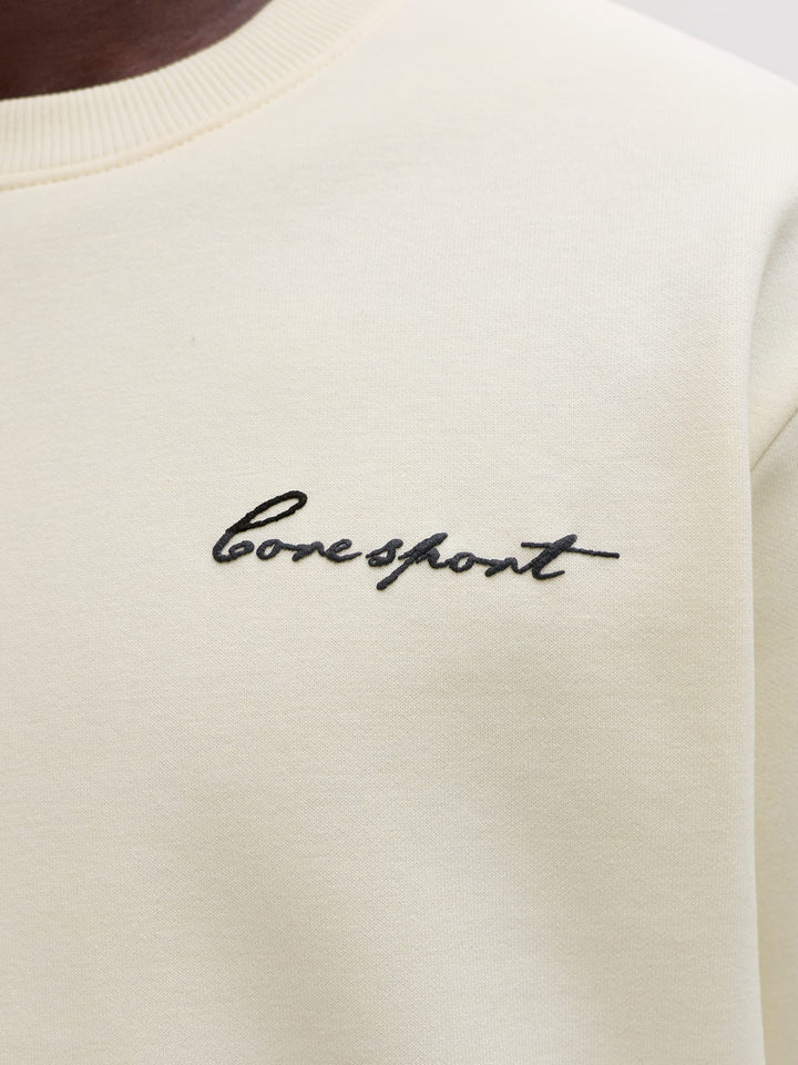 Jack & Jones Dust sweatshirt off-white – heren