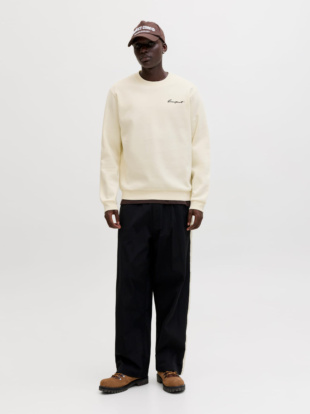 Jack & Jones Dust sweatshirt off-white – heren