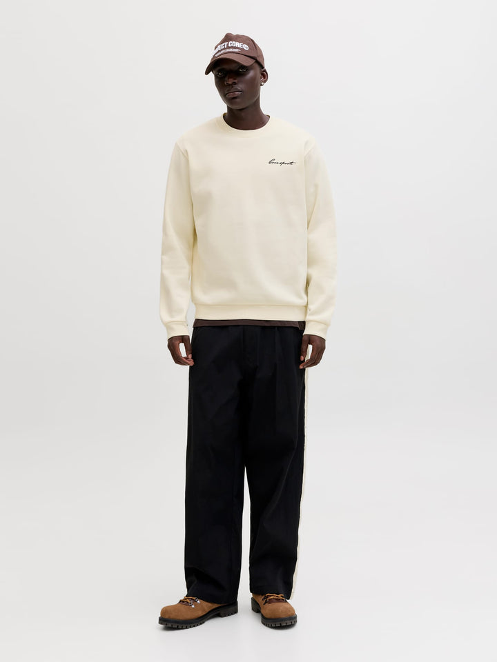 Jack & Jones Dust sweatshirt off-white – heren