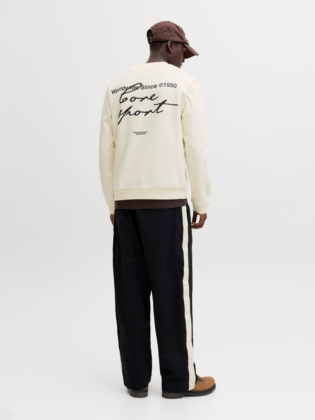 Jack & Jones Dust sweatshirt off-white – heren