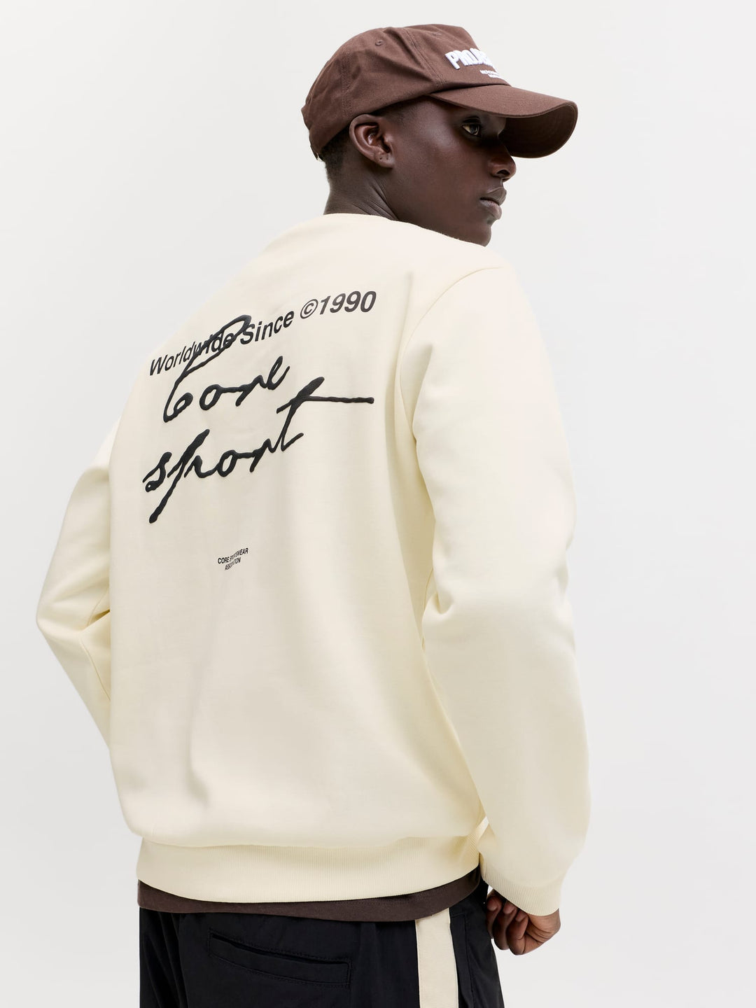 Jack & Jones Dust sweatshirt off-white – heren
