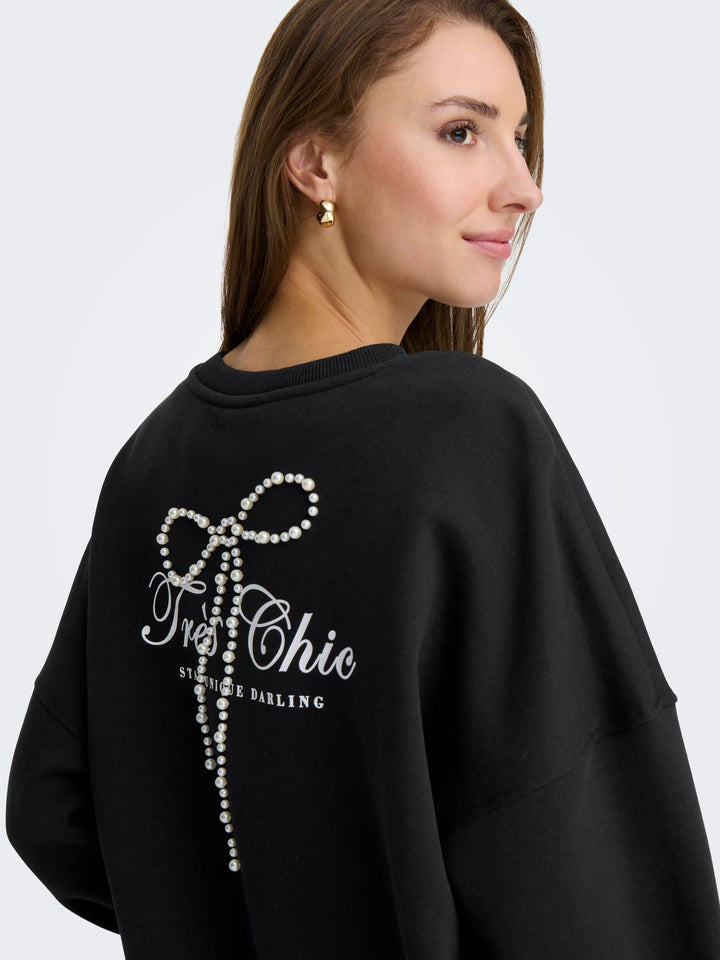 Only Kiara sweater zwart – dames