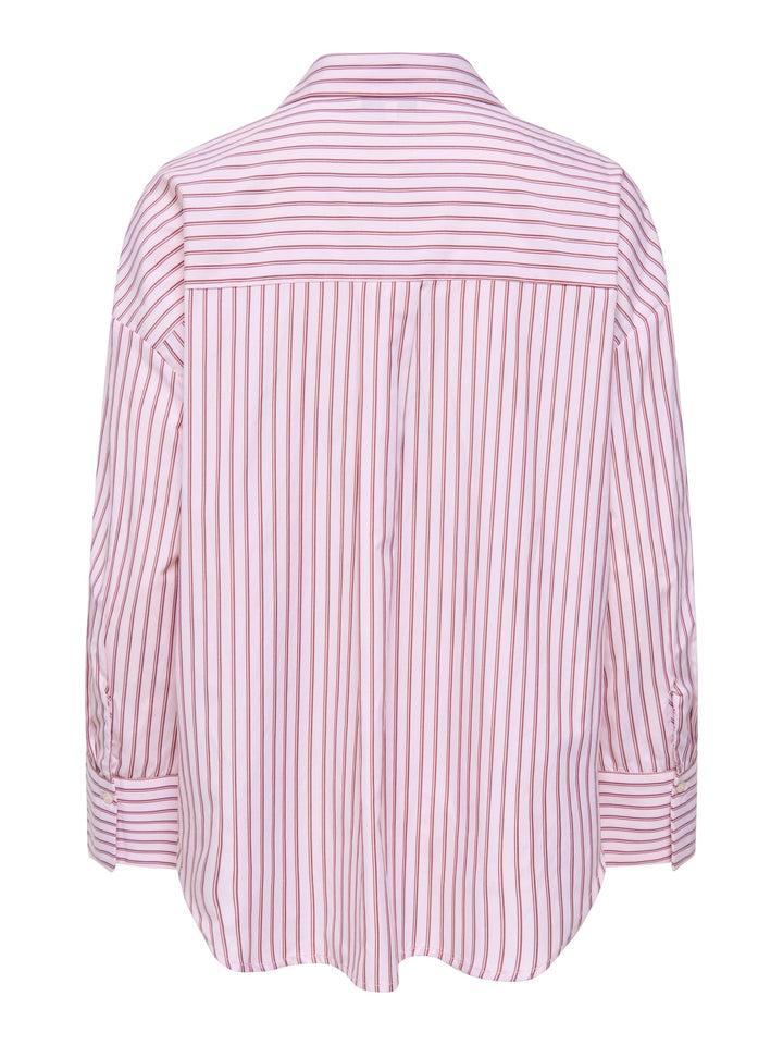 Only blouse l/m dames roze dessin