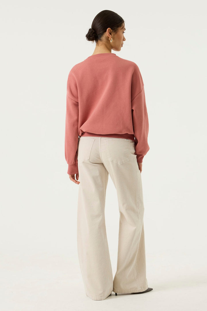 Garcia woman sweater oud roze – dames