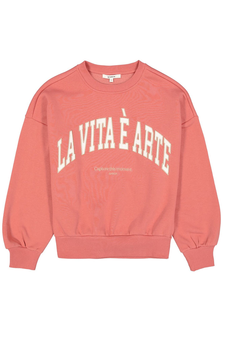 Garcia woman sweater oud roze – dames